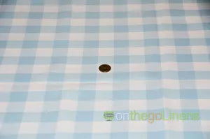 Poly Gingham Picnic Checkers Table Linens