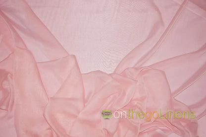 Blush Pink Two Tone Chiffon