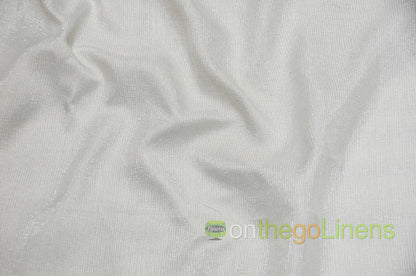 Metallic Vintage Linen Table Runners | Metallic Burlap Runners for Events and Decor | 100% Polyester |