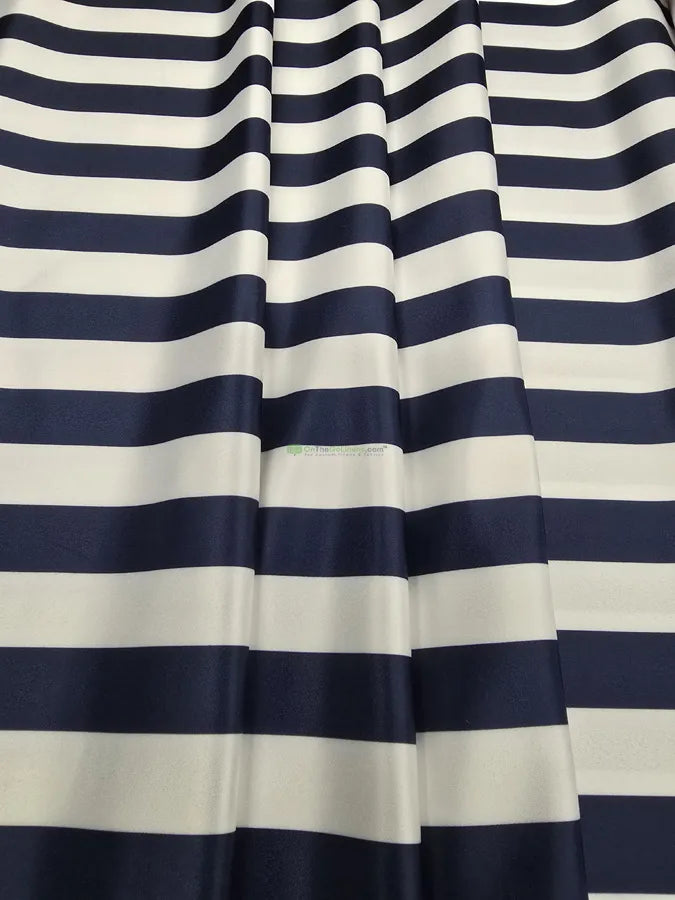 Navy Blue 1 inch stripe