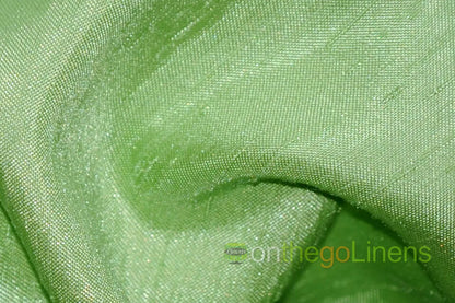 Shantung Satin Lime
