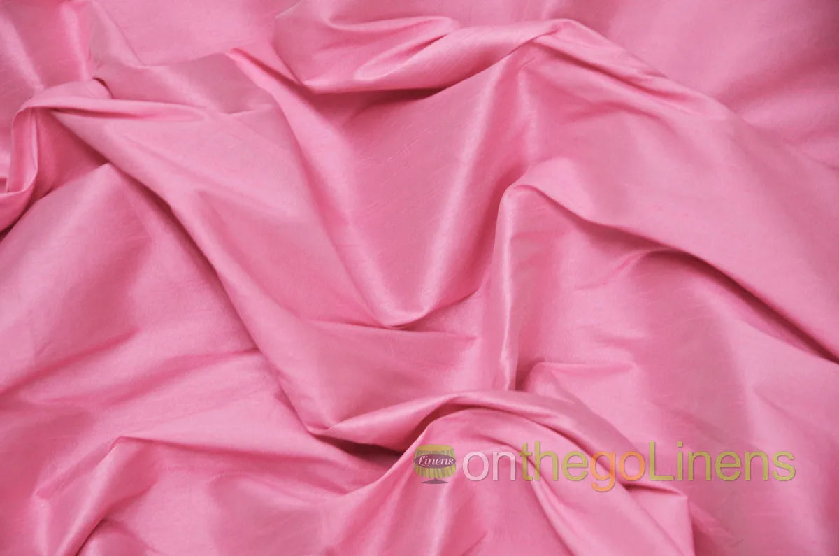 Faux Dupioni Silk Fabric | Imitation Dupioni Silk Fabric by the Yard | 54" Wide | 100% Polyester |