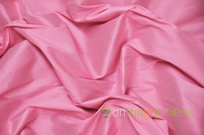 Faux Dupioni Silk Fabric | Imitation Dupioni Silk Fabric by the Yard | 54" Wide | 100% Polyester |