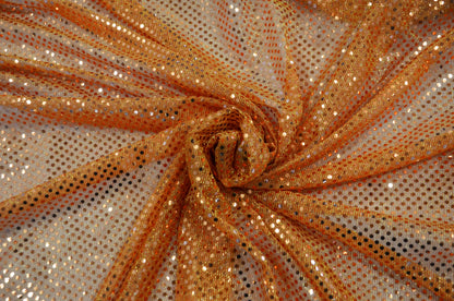 3mm Confetti Dot Sequins Fabric | 45" Wide | Multiple Colors | Sold by the Yard and Wholesale Bolt |