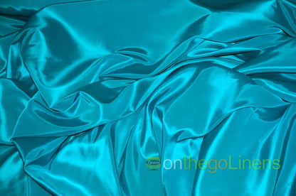 Taffeta Fabric by the Yard | Non Stretch Taffeta | 60" Wide | 75 Colors Available | Wholesale Bolt Available |