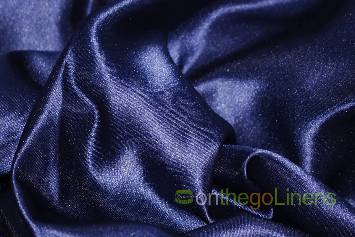 Lamour Satin Table Napkins and Chair Sashes | 100% Polyester Semi Dull Heavy Satin Table Napkins and Chair Sashes |