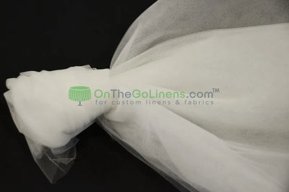 Bridal Tulle Fabric | Wholesale 50 Yard Bolt | Bridal Tulle Illusion Fabric | 100% Nylon | 108" Wide |