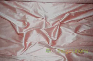 Faux Dupioni Silk Fabric | Imitation Dupioni Silk Fabric by the Yard | 54" Wide | 100% Polyester |