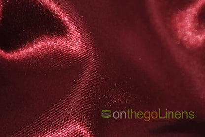Bridal Satin Burgundy