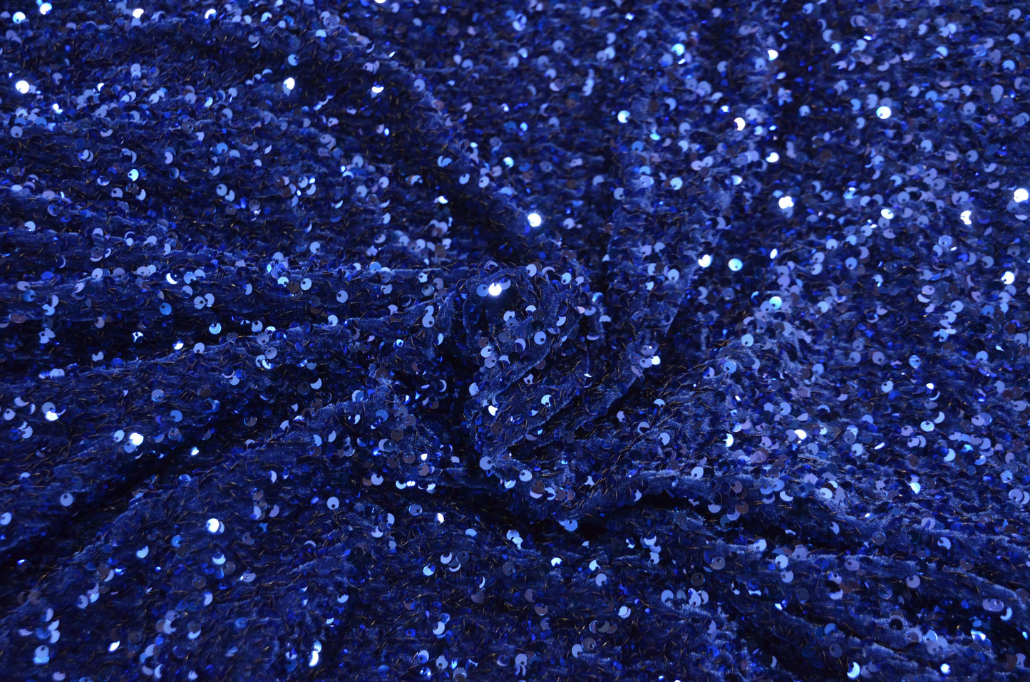 Sequins-Royal Blue