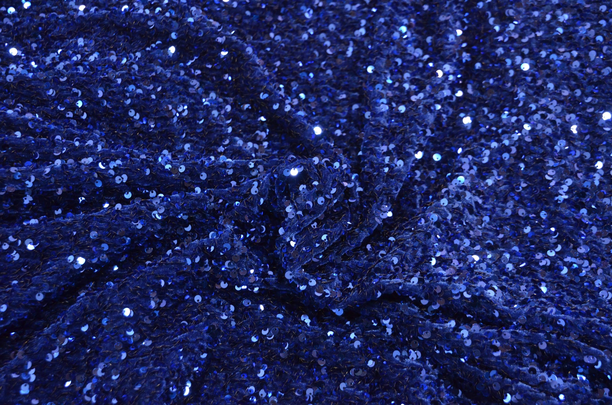Sequins-Royal Blue