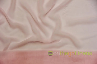 Blush Pink Chiffon 60 Wide