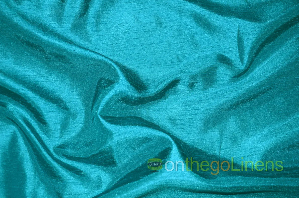 Shantung Satin Light Teal