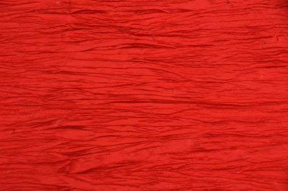 Crease Taffeta Red
