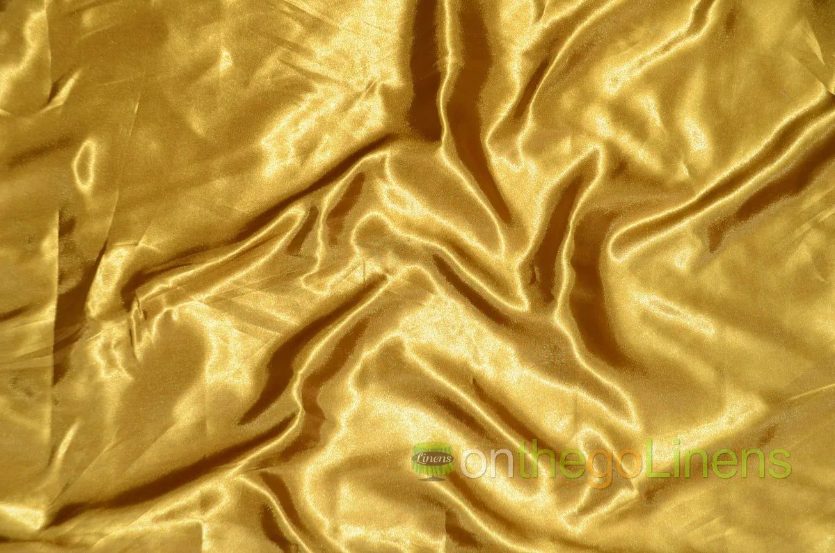 Charmeuse Satin Dark Gold