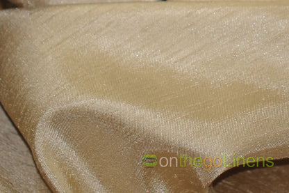 Shantung Satin Khaki