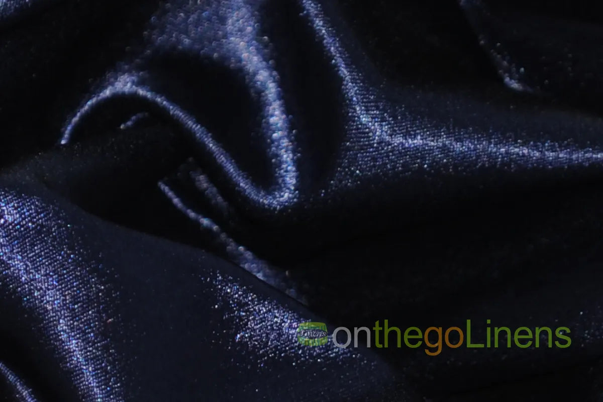 Crepe Back Satin Navy Blue