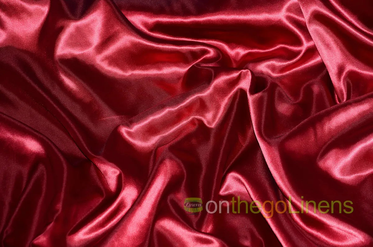 Charmeuse Satin Fabric by the Yard and Wholesale Bolt | IFR Satin Fabric | Silky Soft Satin Fabric |