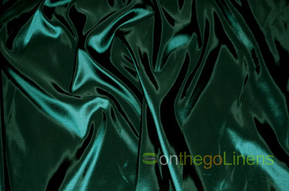 Hunter Green Solid Taffeta