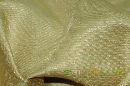 Shantung Satin Dark Gold