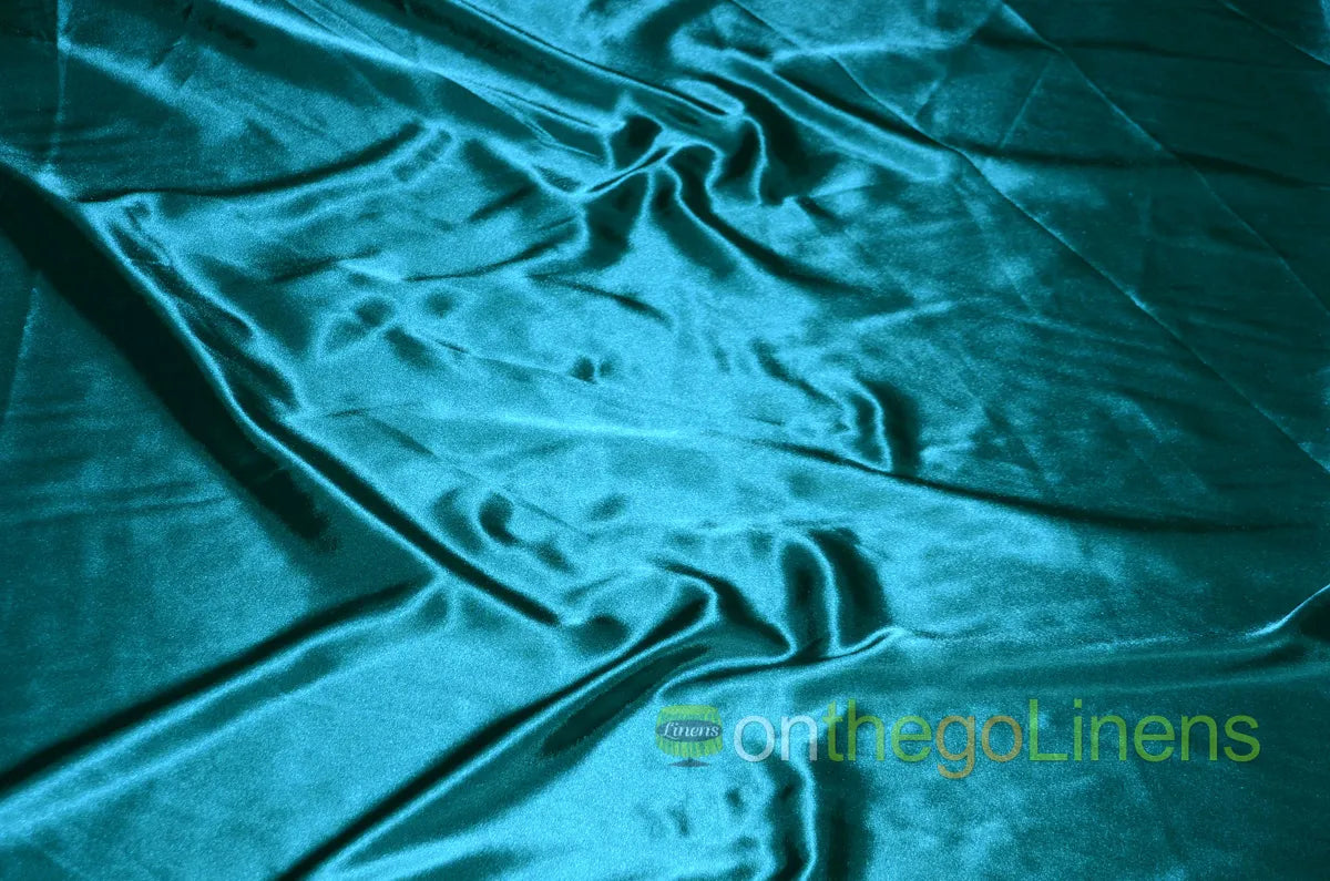 Pucci Teal Stretch Charmeuse