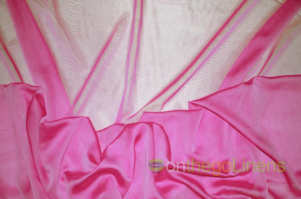 Fuchsia Two Tone Chiffon