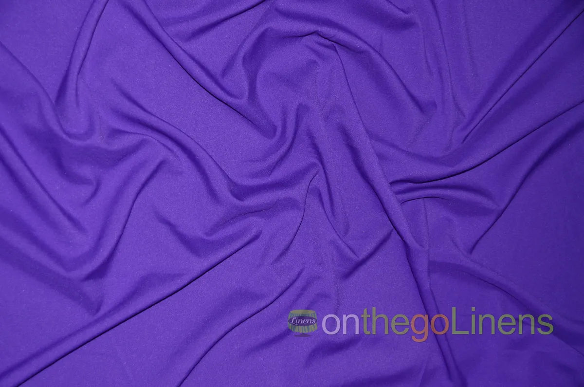 Purple Visa Polyester