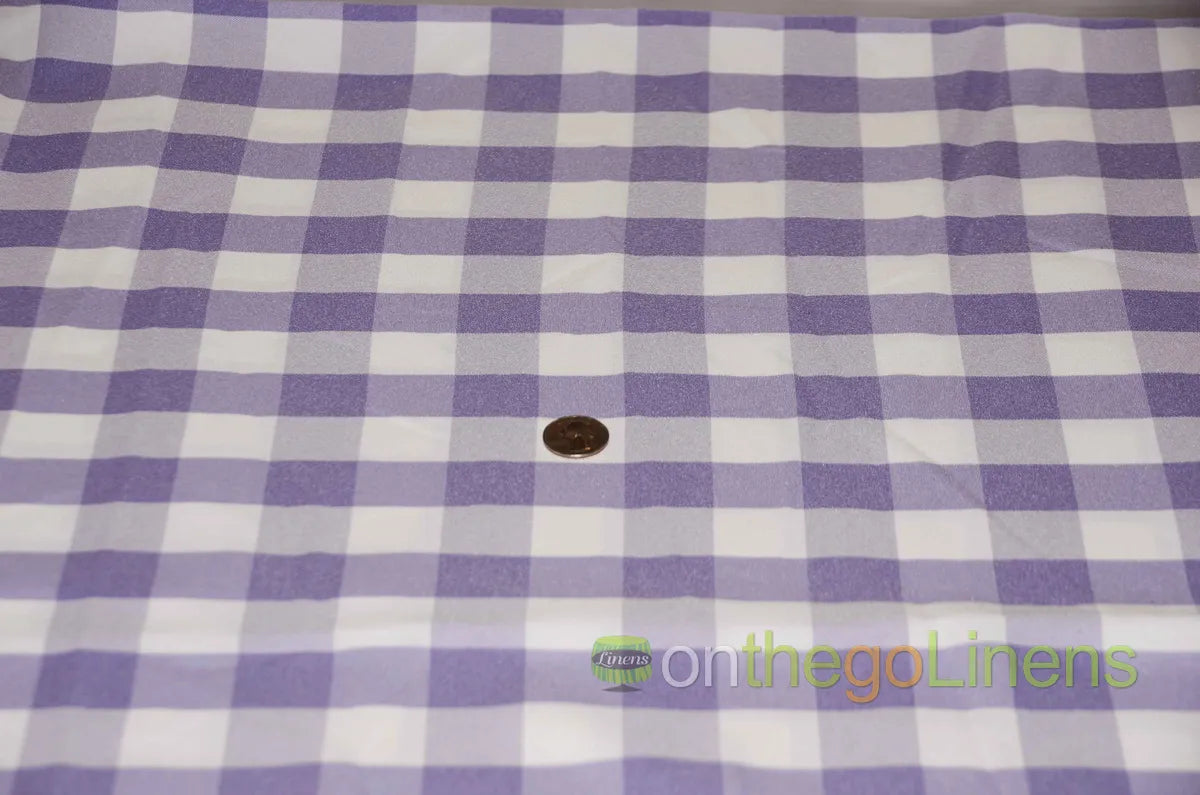 White Lilac Picnic Checkers