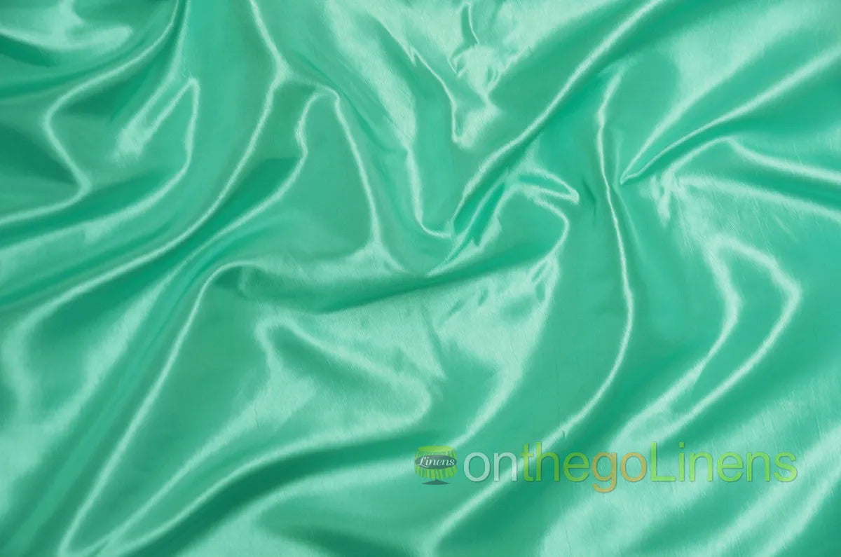 Mint Stretch Taffeta