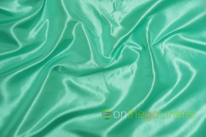 Mint Stretch Taffeta