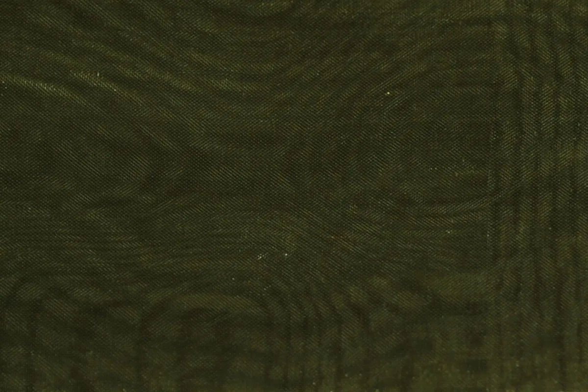 Olive Mirror Organza