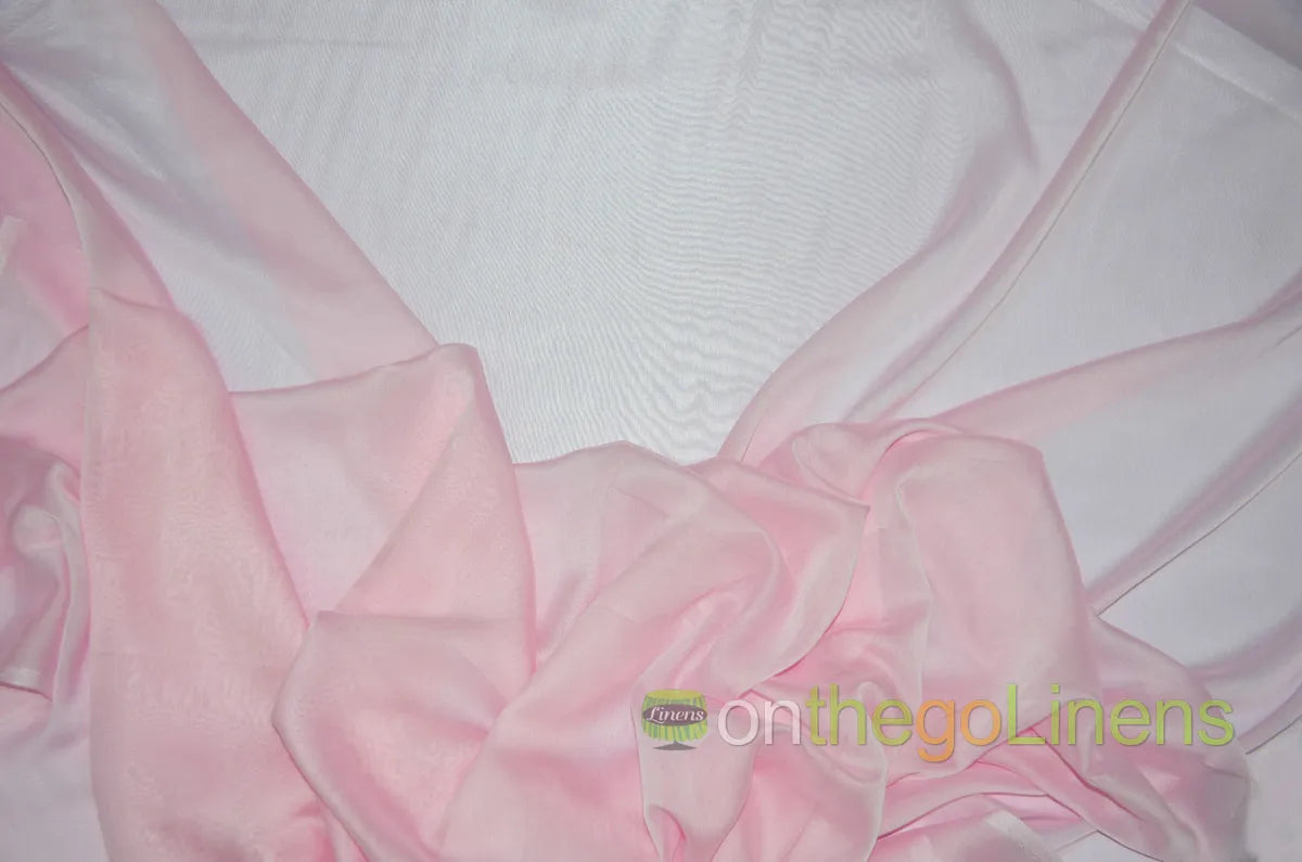 Pink Two Tone Chiffon