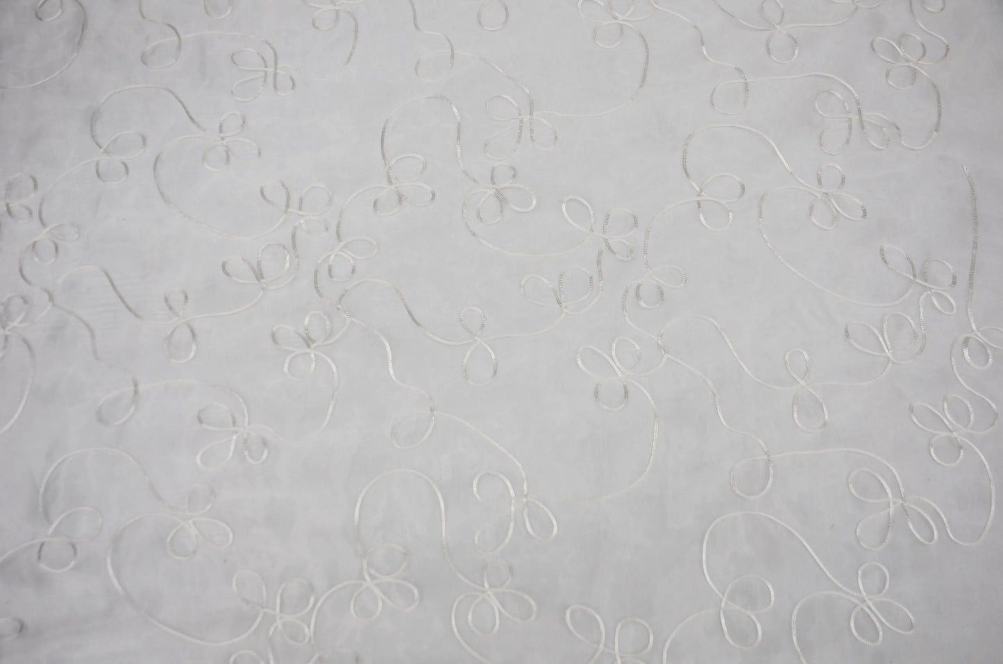 Fantasia Sheer Embroidery Fabric by the Yard | Organza Embroidery Fabric | 54" wide | Multiple Colors