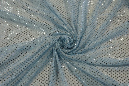 Baby Blue Confetti Dot Sequins