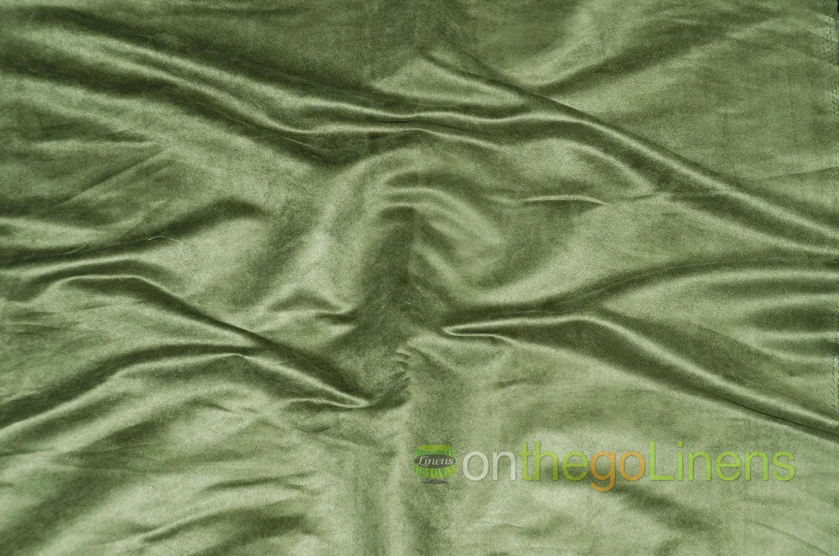 Olive Micro Suede