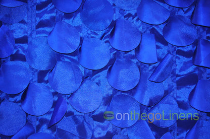 Royal Blue Petal Taffeta