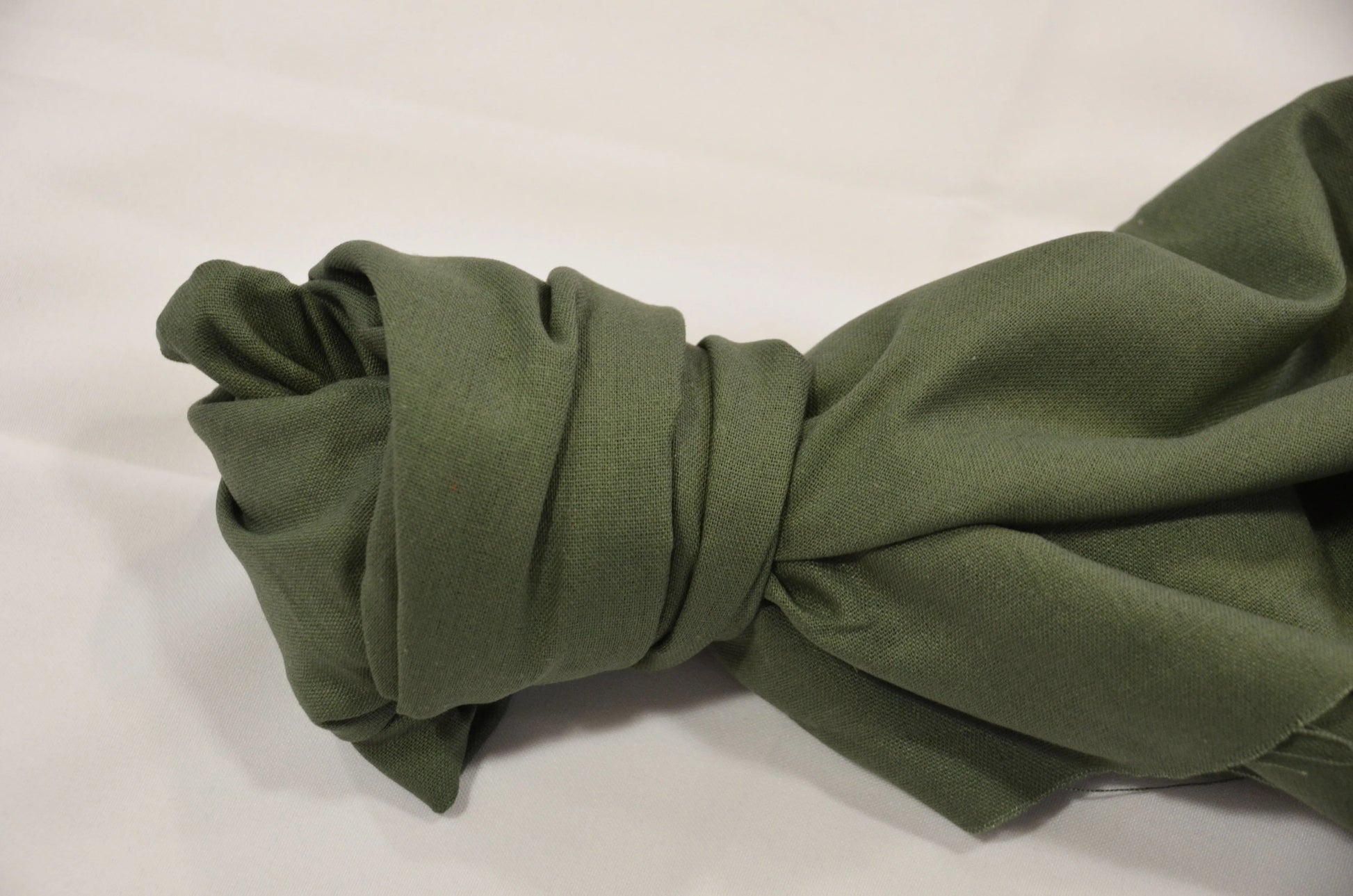 Olive Rayon Linen