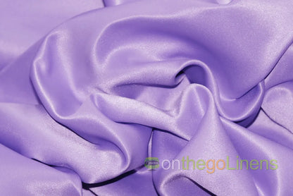 Lamour Satin Fabric by the Yard & Bolt | 100% Polyester Semi Dull Heavy Satin Fabric | 60" Wide | Multiple Colors |