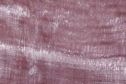 Mauve Mirror Organza