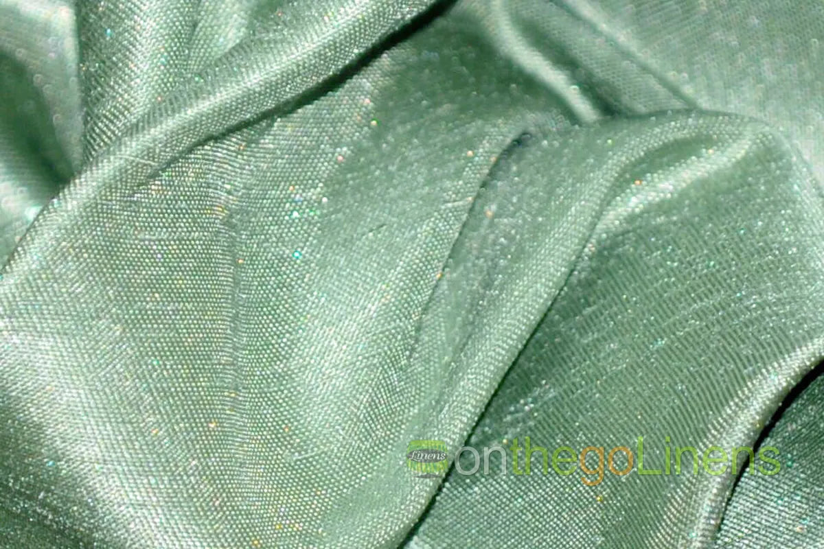 Shantung Satin Light Sage