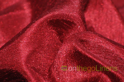 Shantung Satin Cranberry