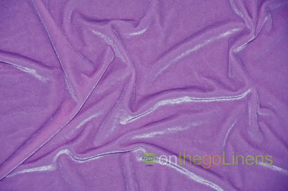 Lilac Stretch Velvet