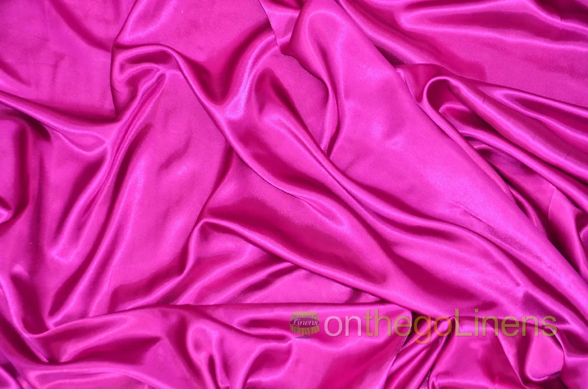 Charmeuse Satin Fabric by the Yard and Wholesale Bolt | IFR Satin Fabric | Silky Soft Satin Fabric |