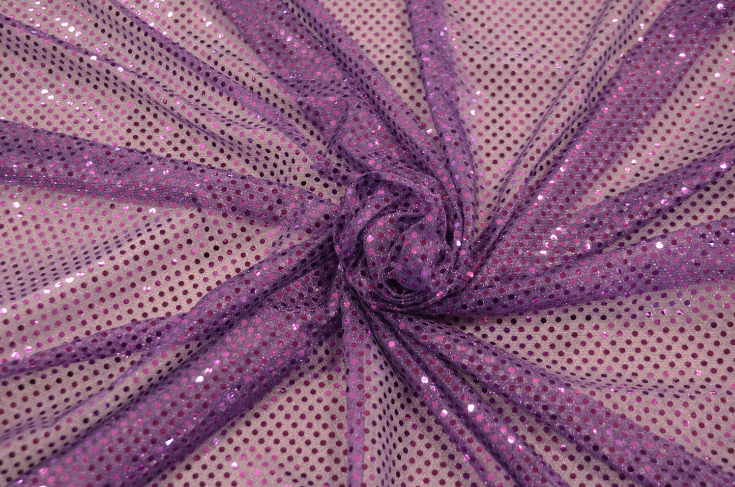 Purple Confetti Dot Sequins