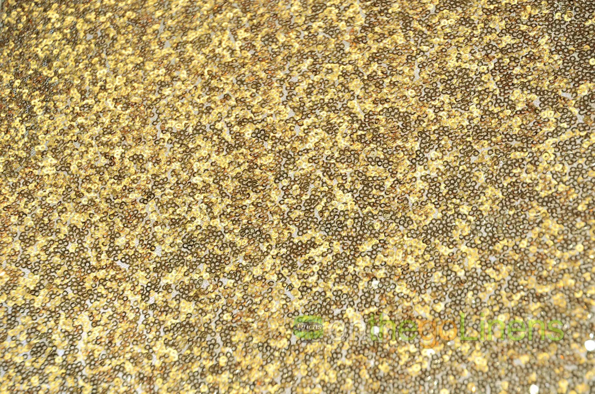 Creative Gold Glitz Mesh Sequins