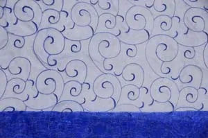 Swirl Organza Fabrics