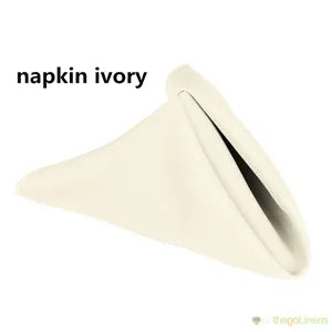 Polyester Table Napkins By Box (10PCS)