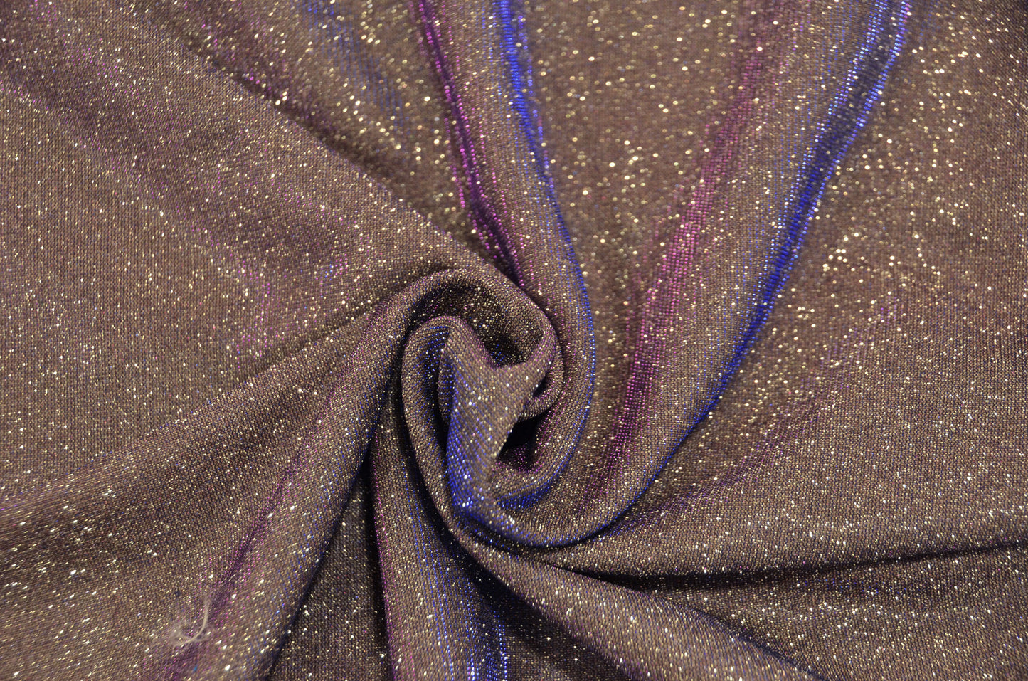 Mardi Gras Glitter Knit