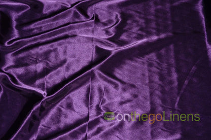 Charmeuse Satin Event Drapery Panels | IFR Charmeuse Satin Curtains | Multiple Colors |