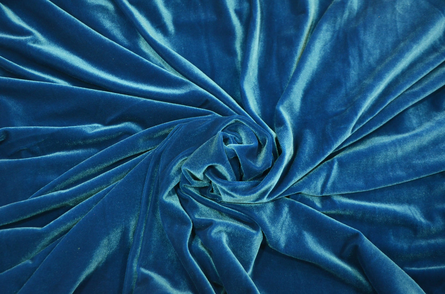 Classic Blue Stretch Velvet